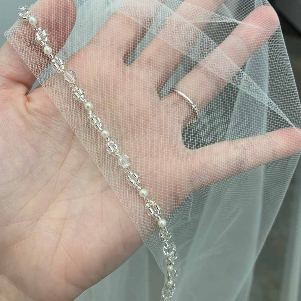 Brand new never worn wedding veil